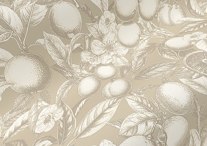 Plum Sketch, Cashmere - Twist&Fit Roller Blind - Image 4